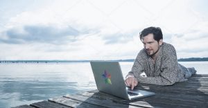 Derg Creative Web Design - Man with Laptop